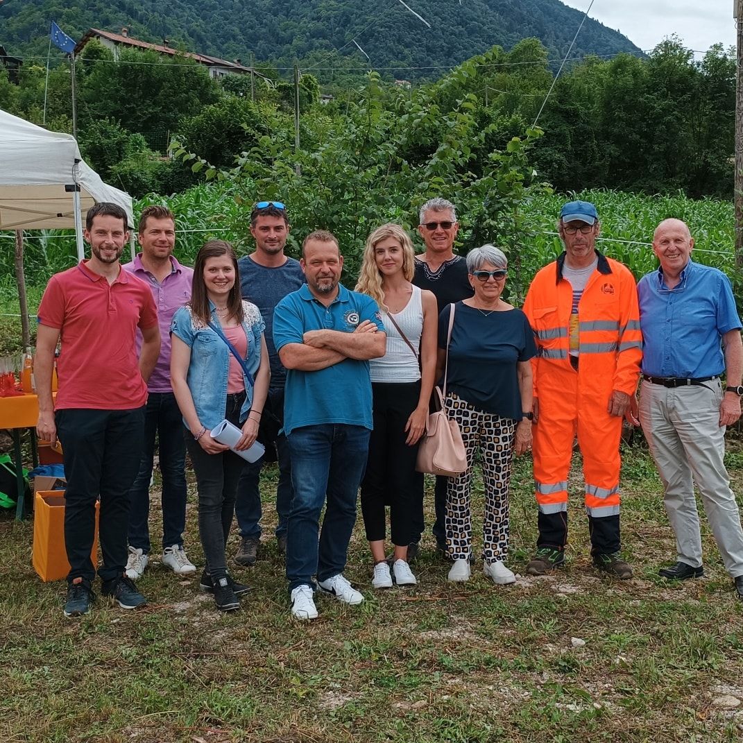 ceriomonia inaugurazione a Villaga